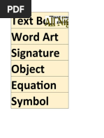 Excel Activity