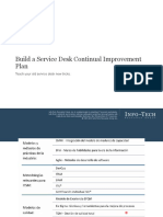 It Build A Service Desk Continual Improvement Plan Phases 1 3 V3