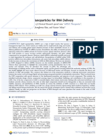 Chemistry of Lipid Nanoparticles For RNA Delivery