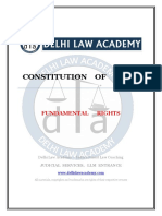 Constitution of India: Fundamental Rights