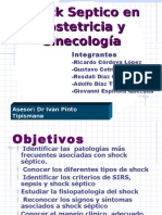 SHOCK SEPTICO EN OBSTETRICIA Y GINECOLOGÍAc