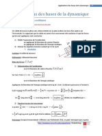 Application Des Bases de La Dynamique