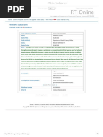 Online RTI Status Form