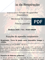 Biofísica Dá Respiração - Medicina Veterinária