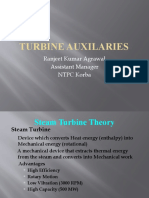 Turbine Auxilaries: Ranjeet Kumar Agrawal Assistant Manager NTPC Korba