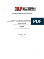 .Operatividad Aduanera y Comercio Exterio Trabajo NR 1