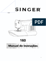 Singer 160 Manual Instruções