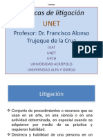 Tecnicas de Litigación Unet