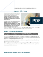 Computed Tomography (CT) - Body: Temb 3109B Medical Imaging Sensing and Processing 1