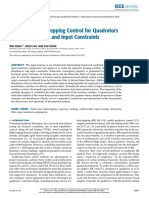 Finite-Time Backstepping Control For Quadrotors With Disturbances and Input Constraints