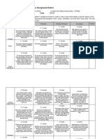 MINI PROJECT: DEE40092 - Video Assignment Rubric