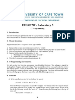 EEE3017W - Laboratory 5: C Programming