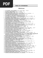 Index of Authorities Table of Cases