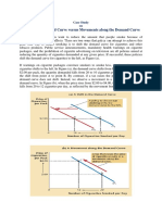 Case Study 3 - Change in Demand and Quantity Demanded