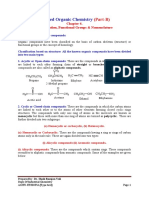 Applied Organic Chemistry: (Part-B)