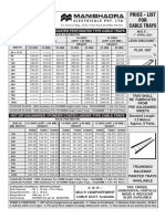 Cable Tray Price List - 2021