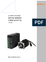 DORNA EPS-B1 Servo User Manual V1.11 Ocr