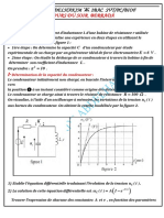 Preparation Cours Du Soir 2bac PC Biof Exo RLC RL RC 25-06-2020