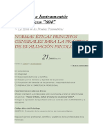 Etica en Las Pruebas Psicométricas