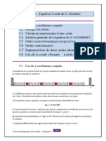 Cours de Physique Des Ondes Chapitre Trois Version 6