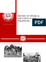 History of Physical Education in The Philippines