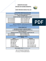 Calendario Tributario 2022