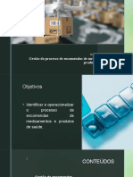 Gestão Do Processo de Encomendas de Medicamentos