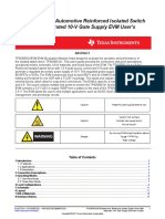 TPSI3050Q1EVM Automotive Reinforced Isolated Switch Driver With Integrated 10-V Gate Supply EVM User's Guide