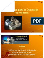 Materiales para La Obtencion de Modelos