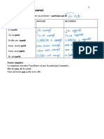 Passé Composé Exercices