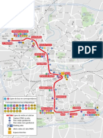 Plan Du Metro de Rennes Ligne A