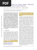 Quantum Algorithms For Solving Ordinary Differential Equations Via Classical Integration Methods