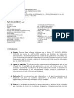 Plan de Leccion #02-1 Ejecutar Mediante Una Acción Continuada El Procedimiento de Reacción Contra Un Hostigamiento Enemigo