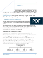 Module - 5 Syllabus (18ME51) Micro and Small Enterprises