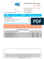 Fatura: 5875848: BTT Telecomunicacoes S.A