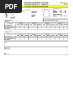 Camshaft Test Sheet