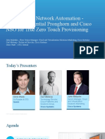 Fast Tracking Network Automation - Leveraging Itential Pronghorn and Cisco NSO For True Zero Touch Provisioning