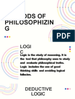 Lesson 4: Methods of Philosophizin G