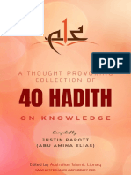 40 Hadith On Knowledge - Abu Amina Elias