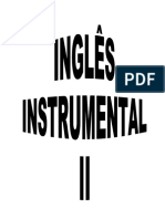 Apostila Inglês Instrumental II