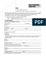 Job Application Form