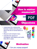 P5 Science Slides - Term 3 (Unit 6 Handout 1, Matter)