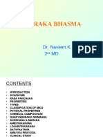 Abhraka Bhasma: Dr. Naveen.K. 2 MD