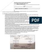 4.1. Principles of Good Practice in Assessing Learning Outcomes