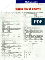 '%' in Degree Level Exams: O K.K.N