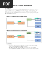 Details For RA Control Implementation: 1. Background