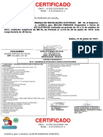 Certificado NR 10 Ernandi - Seg Bahia