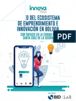 MAPEO - EcosistemaEmprendimientoInnovacionBolivia2020