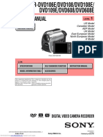 Service Manual: Digital Video Camera Recorder