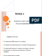 Week 3 - Types and Structure of A Sentence-1